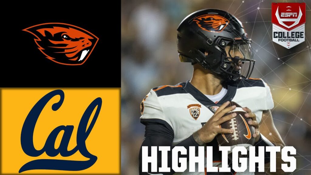 oregon state beavers vs california golden bears full game highlights