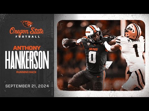 oregon state football interview anthony hankerson 9 21 24