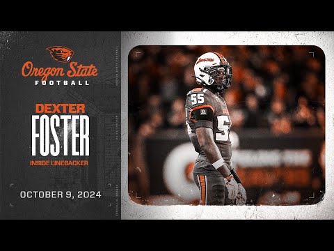 oregon state football interview dexter foster 10 9 24