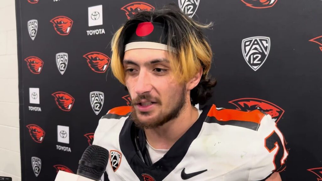 oregon state football interview jack kane 9 7 24