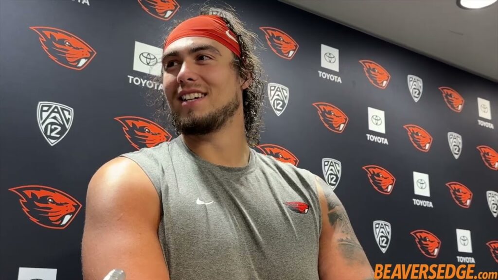 oregon state ol gerad christian lichtenhan talks idaho state win more