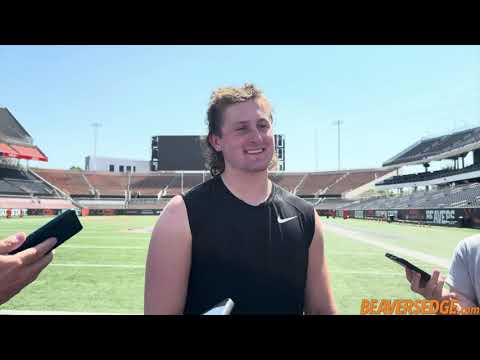 oregon state rb jake reichle talks rb role fall camp more