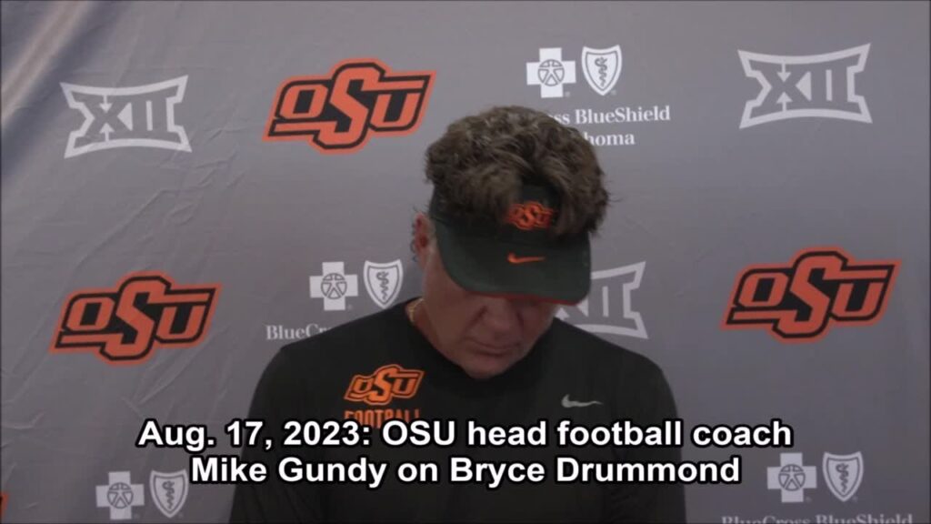 osus mike gundy on the pioneer woman ree drummonds son bryce drummond joining team as walk on