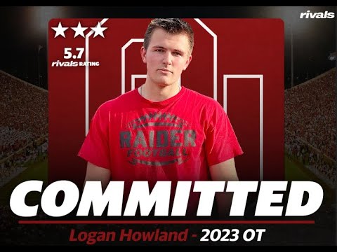 ou football 3 star ot logan howland commits to oklahoma