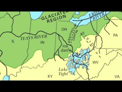 our valley a brief ice age history of the ohio river and the state