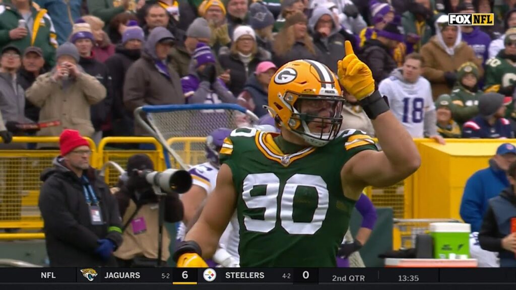 packers rookie lukas van ness lvn full 2023 highlights