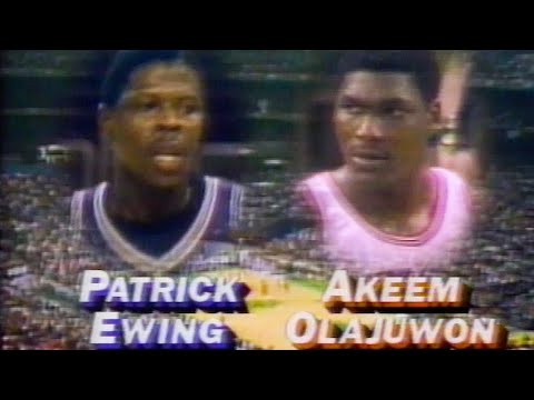 patrick ewing vs akeem olajuwon their 1984 ncaa title game battle