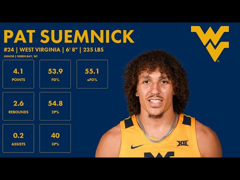 patrick suemnick west virginia 2023 24 transfer portal highlights