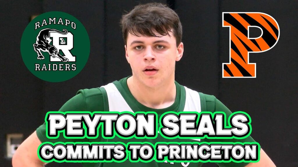 peyton seals commits to princeton ramapo nj guard class of 2024 junior year highlights