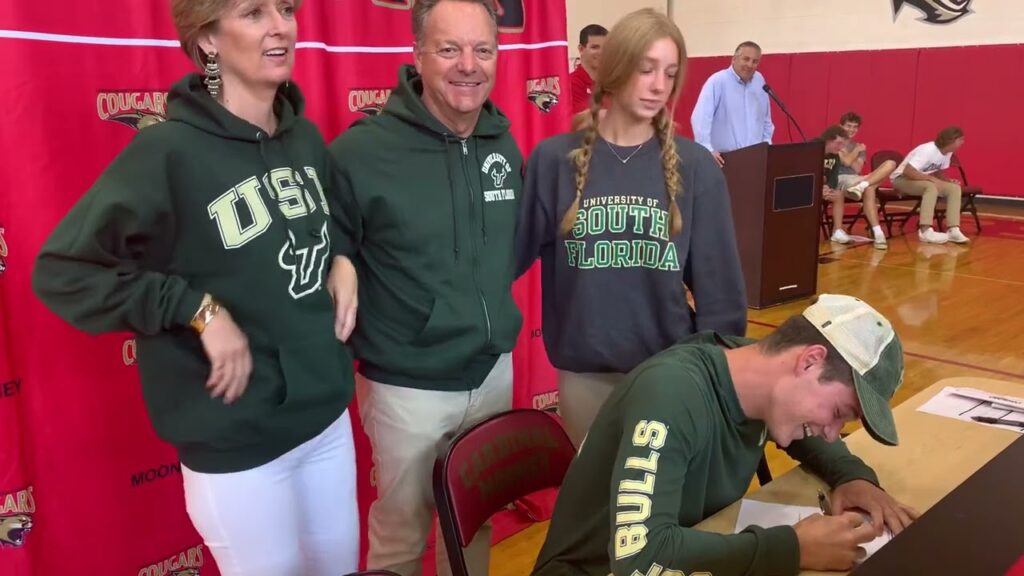 pierse stainton five star recruit do kicking punting signs with usf for football