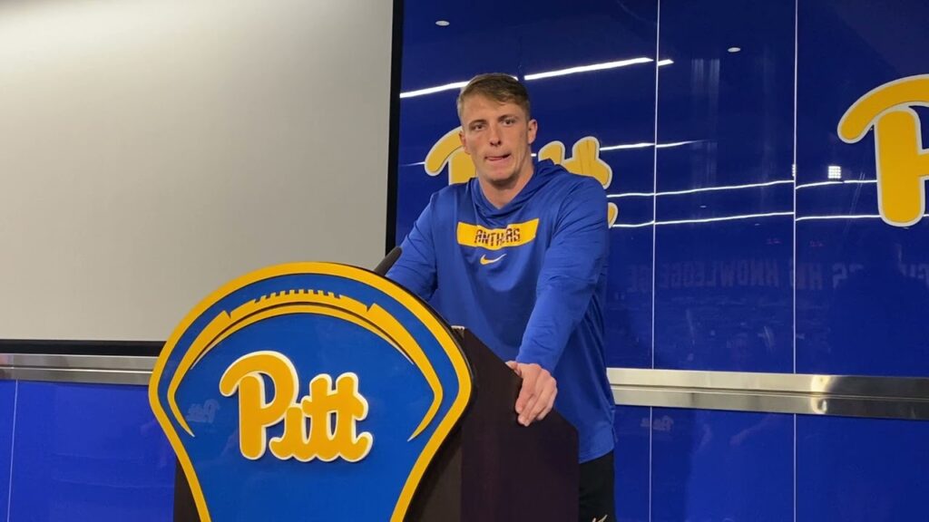 pitt de nate matlack speaks on defense and west virginia