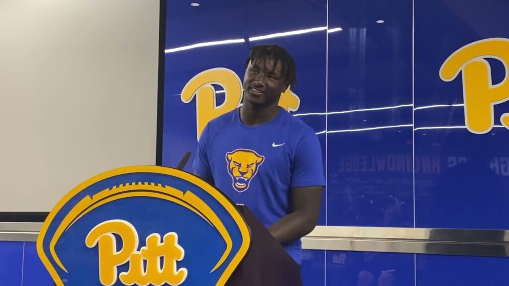 pitt te malachi thomas ready for opportunities as freshman