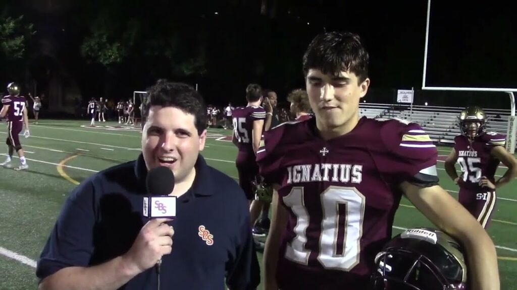 postgame interview with st ignatius college preps jake petrow