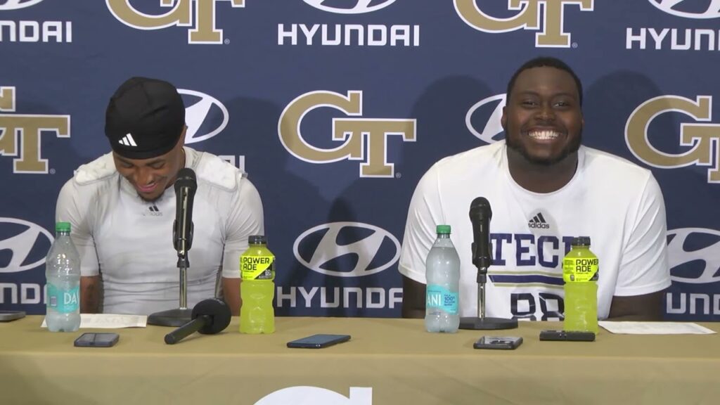 postgame press conference zeek biggers clayton powell lee aug 31 2024