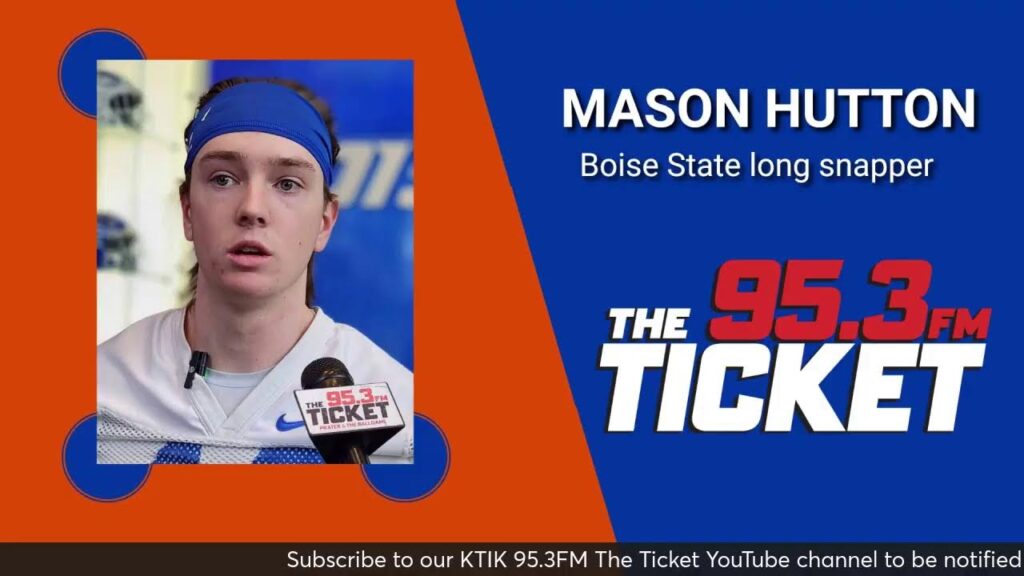 prater the ballgame august 22 2024 mason hutton boise state long snapper