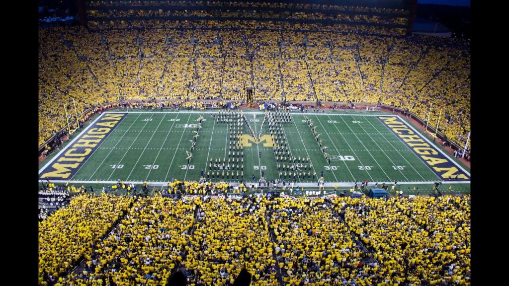 pregame michigan vs michigan state oct 26 2024 michigan marching band