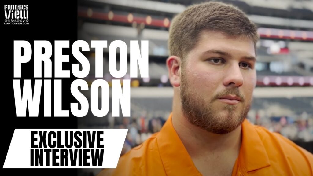 preston wilson on idolizing tyron smith growing up a dallas cowboys fan oklahoma state football