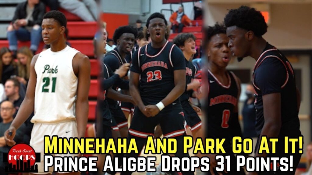 prince aligbe vs pharrel payne minnehaha academy and park go at it