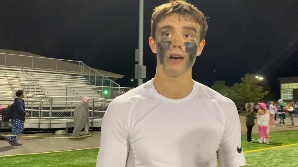 qb tucker mcdonald talks about wachusetts 28 14 win over doherty