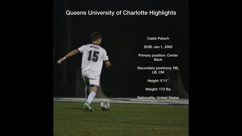 queens university of charlotte highlights caleb patsch 15