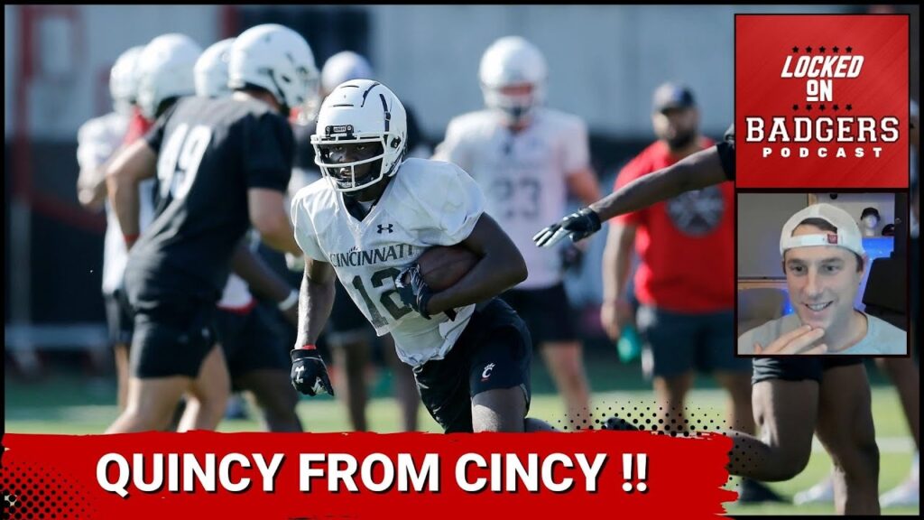 quincy burroughs commits to the wisconsin badgers and luke fickell how does the wr room look now