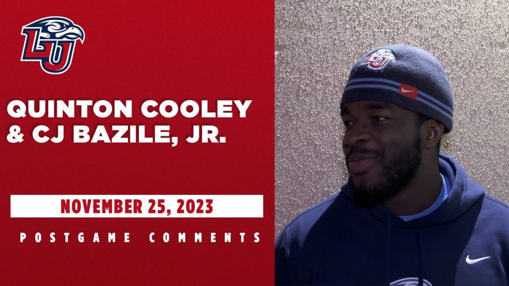 quinton cooley and cj bazile jr talk about the win at utep