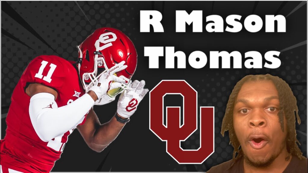 r mason thomas highlights reaction oklahoma football commit