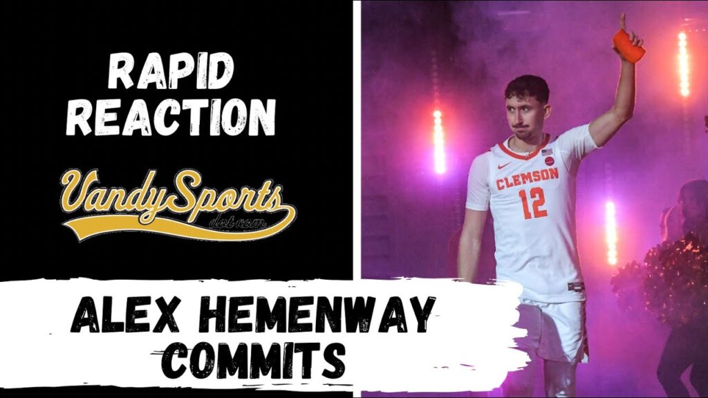 rapid reaction vanderbilt lands alex hemenway