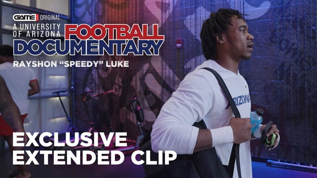 rayshon speedy luke micd up a university of arizona football documentary