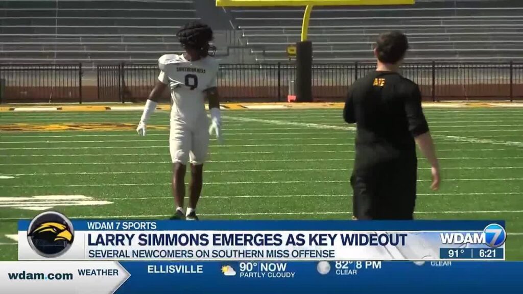 receiver larry simmons looking for breakout year at usm