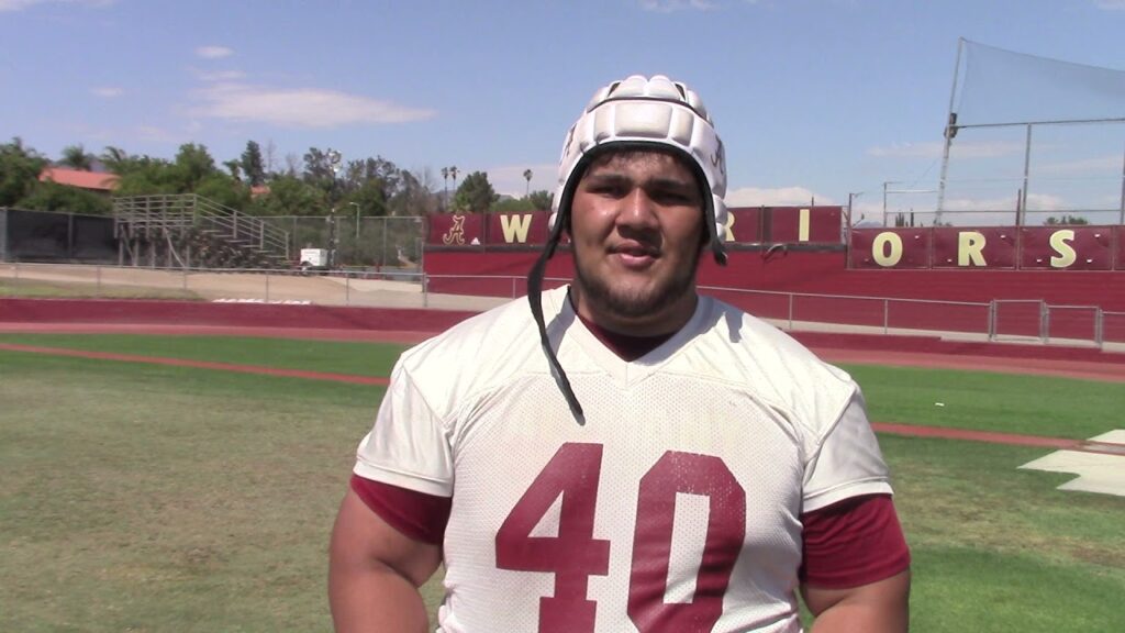 recruiting interest rising for versatile 2022 california ol samiuela palu