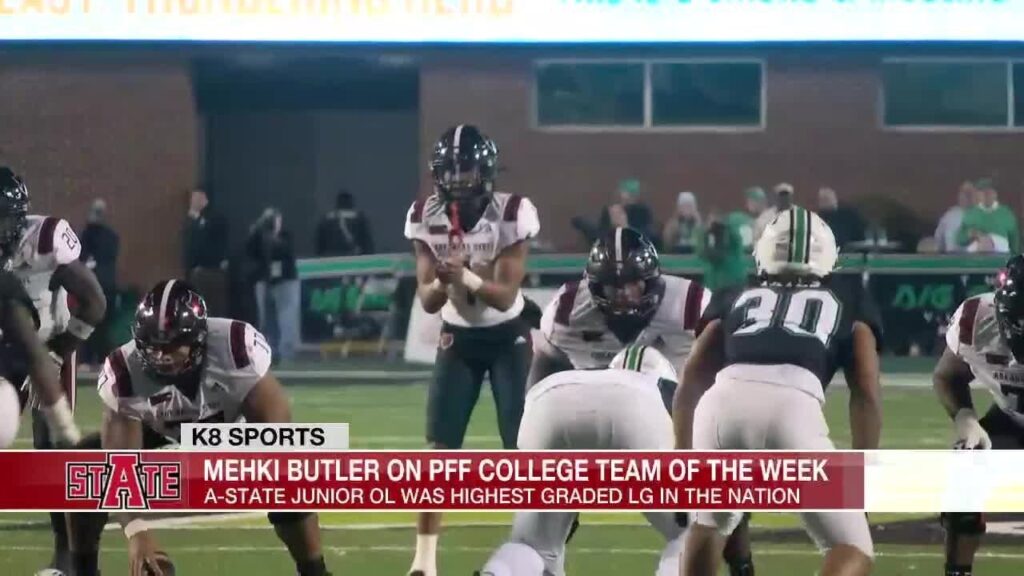 red wolves in 90 mehki butler on pff team of the week volleyball prepares for nivc