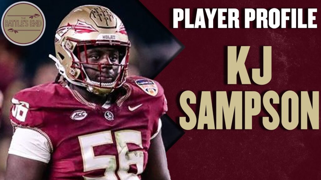 redshirt freshman kj sampson talks fsu footballs deep defensive line room and their 2024 goals 1