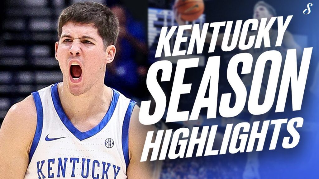 reed sheppard kentucky season highlights national freshman of the year 12 5 ppg 4 5 apg 53 6 fg