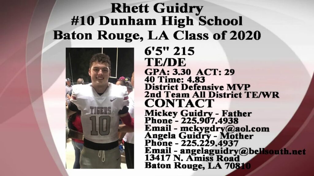 rhett guidry highlights