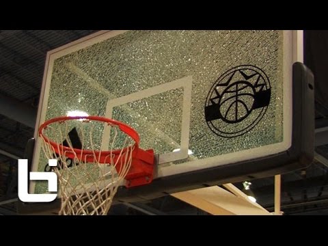 rising 10th grader drew tuazama shatters backboard at adidas summer championships