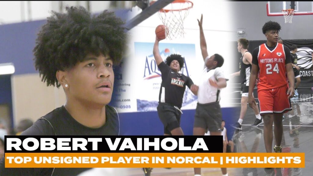 robert vaihola top unsigned senior in norcal super skilled big man 2021 riordan hs