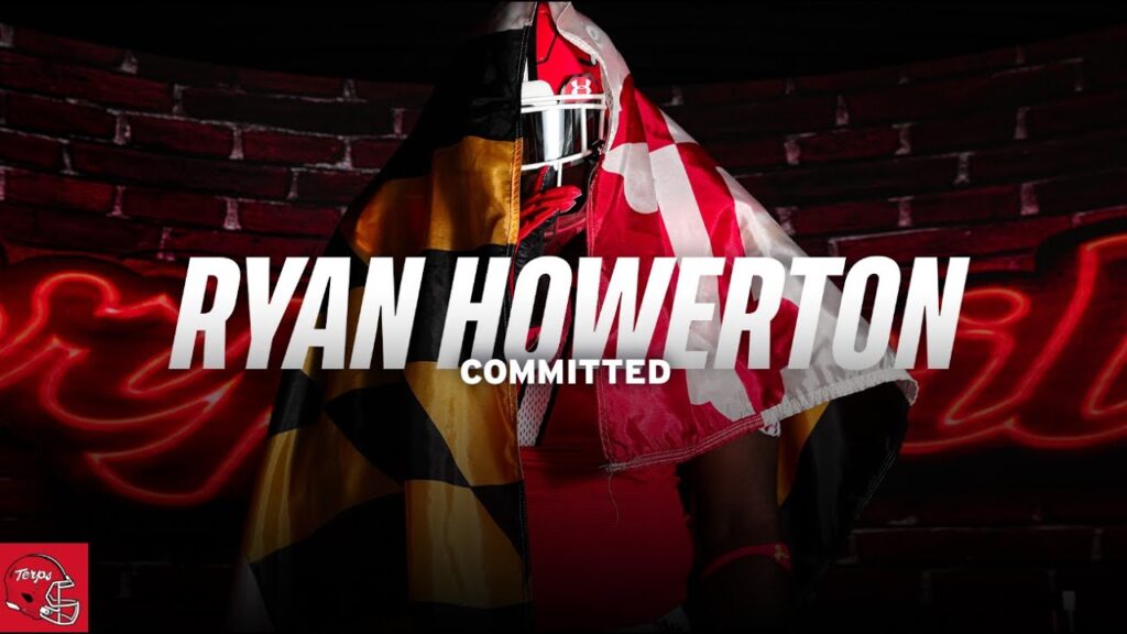 ryan howerton maryland football nsd 2024