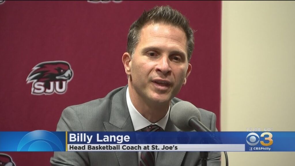 saint joes welcomes its new head basketball coach billy lange