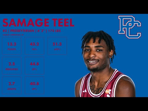 samage teel presbyterian 2023 24 transfer portal highlights