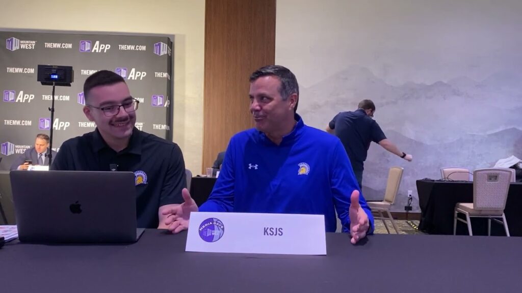 san jose state mens basketball head coach tim miles talks 2024 25 season at mountain west media day