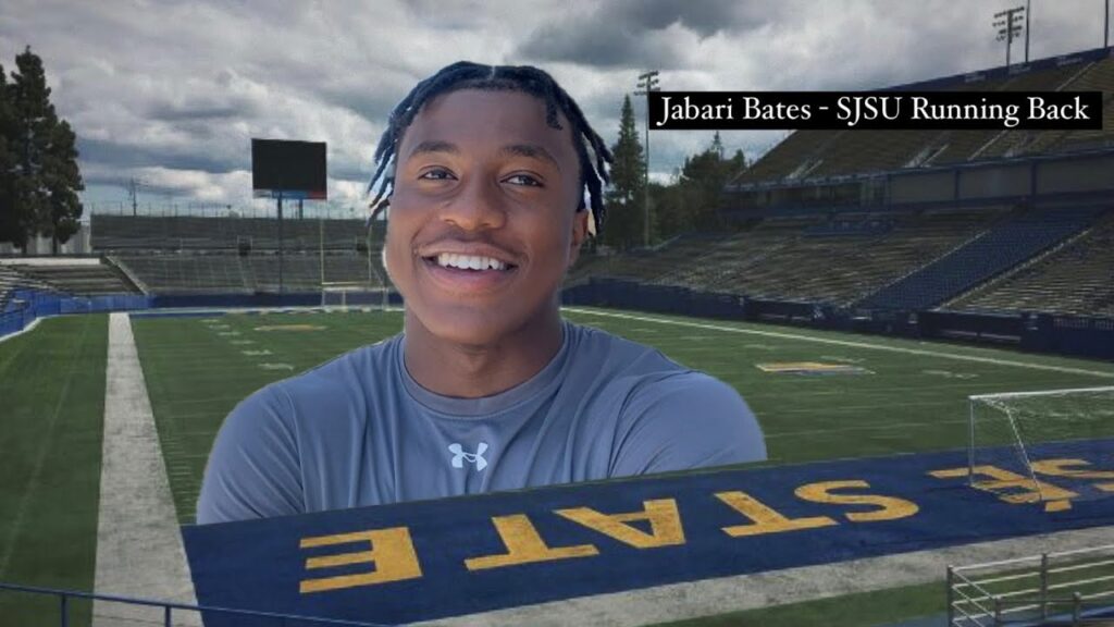 san jose state running back jabari bates after saturdays practice 8 31 24