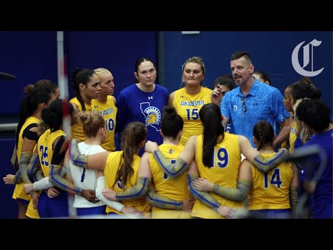 san jose state volleyball plays amid torrent of anti trans hate 1