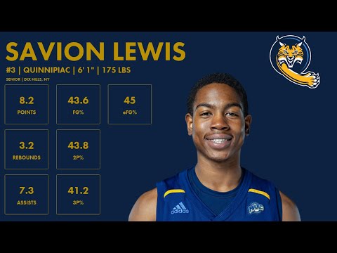 savion lewis quinnipiac 2023 24 transfer portal highlights