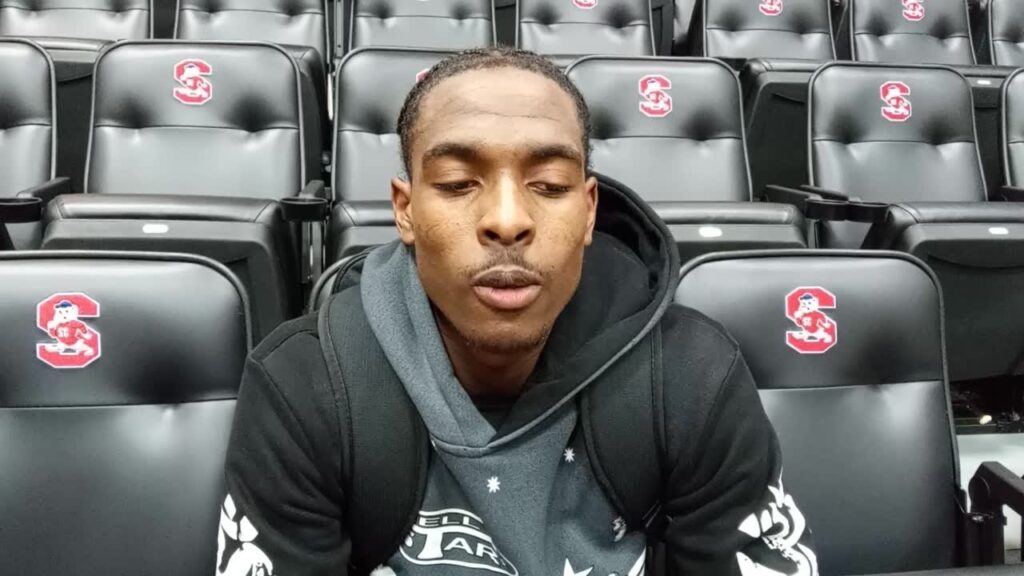 sc states omar croskey talks about the bulldogs win over nc central