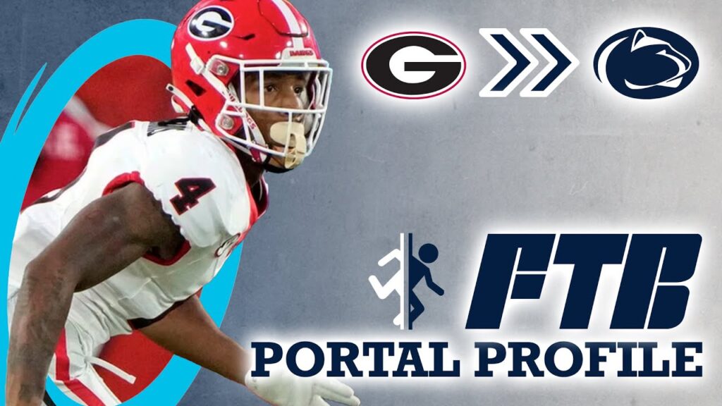 scouting new penn state cb a j harris georgia transfer ftb portal profile