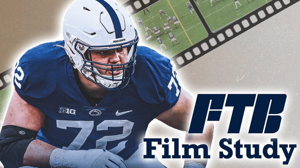 scouting new penn state ot nolan rucci a wisconsin transfer ftb film study