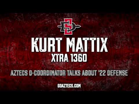 sdsu football kurt mattix aztecs d coordinator talks 22 defense xtra 1360