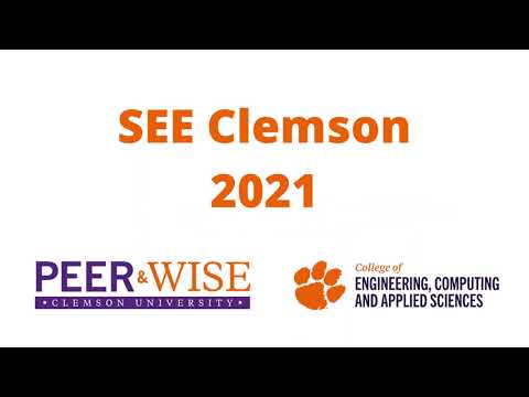 see clemson 2021 peer wise