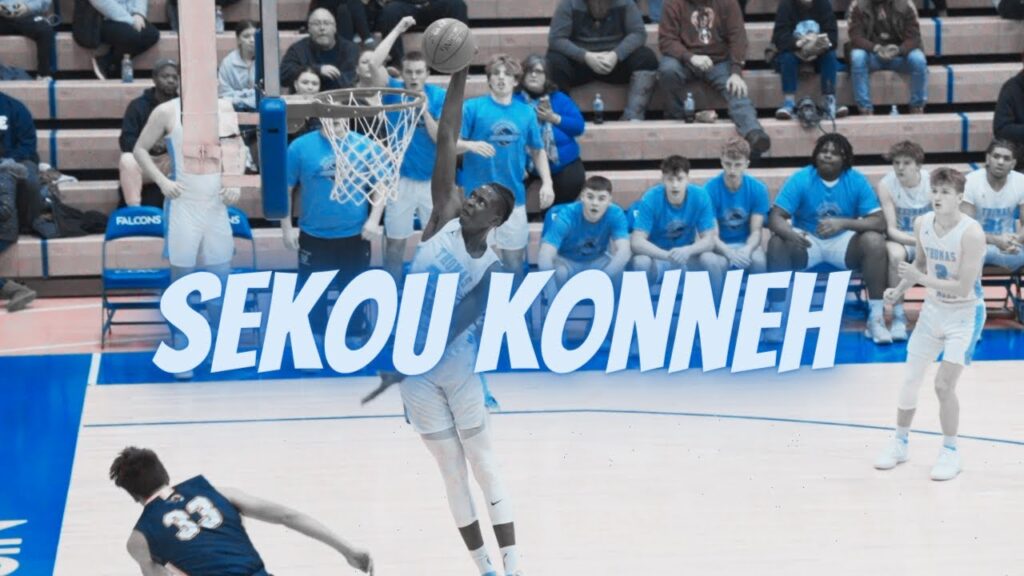 sekou konneh is a monster wby highlights basketball highschoolbasketball basketballedits 1